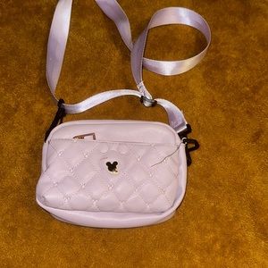 Girls Purple Mickey Mouse purse